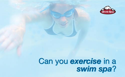 can you exercise in a swim spa?